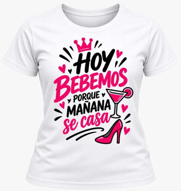 despedida de solt... Camiseta algodón personalizada
