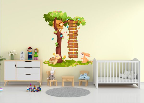 ARBOL_CON_NUMERO-en-habitacion-bebe árbol con numeros
